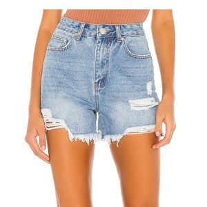 NWT Superdown Talin Distressed Shorts